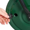 image:imageVINGLI Lawn Roller 13 Gallons Water or Sand Filled Durable Heavy Duty Steel with Drain Plug and UShaped Handle Manual Tool for Greening up Lawns for Yard Garden Maintenance Green 24inch16inch