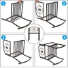 image:imageVINGLI Outdoor Rocking Chair Heavy Duty 660 LBS Wrought Cast Iron Rocking Chair with Back amp Armrest Metal Patio Rockers for Porch Backyard or Garden