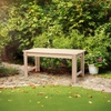 image:imageVINGLI Outdoor Wood Bench 40 Outdoor Bench Patio Wooden Bench Garden Bench Outdoor Backless Bench for Deck Patio NaturalNatural