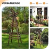 image:imageVINGLI Outdoor Yard Windmill Wooden Wind Spinner for Garden Lawn Yard Patio Decoration Carbonized Wood Medium