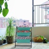 image:imageVINGLI Vertical Garden Planter Raised Garden Beds Outdoor with Drainage System for Vegetables Flowers Herbs Sturdy Planters for Outdoor Plants Green 396 X 256 X 307 Inch