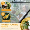 image:imageVingli Greenhouse for Outdoors Polycarbonate Heavy Duty Green House with Roof Vents for Winter Aluminum Tunnel Large Walkin Greenhouse for Outside Garden Backyard Easy Setup 6x8 FT Black6x8 FT Black