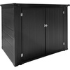 image:imageVINGLI 36 Cu Ft Outdoor Storage Shed Heavy Duty Horizontal Yard Storage Shed with Dual Opening 295 Gallon Storage Bin with Weatherproof Design for Garden Tools Yard Garbage Bins