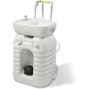 image:imageVINGLI 45L Upgraded Portable Sink Rolling Hand Wash Basin Stand with Towel Holder amp Soap Dispenser amp Wheels Perfect for GardenCampingOutdoor EventsGatheringsWorksiteRVIndoor