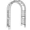 image:imageVINGLI Garden Arbor Arch Wedding Arch Archway for Ceremony Party Durable Steel Trellis for Plant Climbing Christmas Decorations Pergola for Backyard Lawn Patio YardArbor