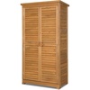 image:imageVINGLI Wood Outdoor Storage Shed Lockable Garden Tool Shed with Waterproof Roof 3 Customizable Shelves for Yard Patio amp Porch