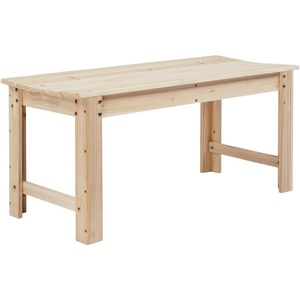 image:imageVINGLI Outdoor Wood Bench 40 Outdoor Bench Patio Wooden Bench Garden Bench Outdoor Backless Bench for Deck Patio NaturalNatural