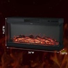image:imageVINGLI 24 Electric Fireplace Insert  Recessed WallMounted amp Freestanding Heater with 6 Flame Colors Remote Control Adjustable Timer amp Brightness Safe amp Quiet Operation36