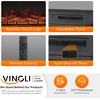 image:imageVINGLI 24 Electric Fireplace Insert  Recessed WallMounted amp Freestanding Heater with 6 Flame Colors Remote Control Adjustable Timer amp Brightness Safe amp Quiet Operation36