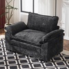 image:imageVINGLI Convertible UShaped Sectional Couch with 2 Movable 2Layer Ottoman Oversized Comfy Cloud Modular Sofa with Deep Seat amp Chaise 3 Seater Cozy Soft Couch for Living Room Chenille WhiteCreamChenilleblack