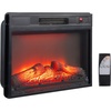 image:imageVINGLI 24 Electric Fireplace Insert  Recessed WallMounted amp Freestanding Heater with 6 Flame Colors Remote Control Adjustable Timer amp Brightness Safe amp Quiet Operation2448