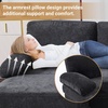 image:imageVINGLI 110 Sectional Couches for Living RoomU Shaped Couch with Double Chaise 4Seat Sofa Set with Chenille Fabric for Home FurnitureBlackChenilleblack