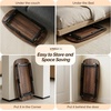 image:imageVINGLI 315 Folding Coffee Table Portable Small Coffee Tables for Living Room Foldable Center Table for Small Spaces No Assembly Needed WalnutWalnut