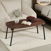 image:imageVINGLI 315 Folding Coffee Table Portable Small Coffee Tables for Living Room Foldable Center Table for Small Spaces No Assembly Needed WalnutWalnut