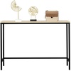 image:imageVINGLI 41 Console Table Entryway Table for Hallway Narrow Sofa Table for Living Room Entryway Office Foyer Corridor Oak