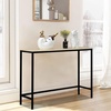 image:imageVINGLI 41 Console Table Entryway Table for Hallway Narrow Sofa Table for Living Room Entryway Office Foyer Corridor Oak
