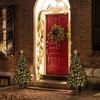 image:imageVINGLI 4ft Artificial Christmas Pine Tree with 80 Warm White Lights 211 Branch Tips PreLit Xmas Tree for Tabletop Living Room Entryway amp Holiday Party DecorationsGreen
