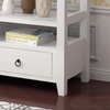 image:imageVINGLI 58 Console Table Long Entryway Table with 3 Drawers amp 2 Storage Shelves Vintage Sofa Table Behind Couch TV Stands for Living Room Entryway Hallway Foyer Office BlackWhite
