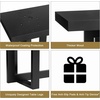 image:imageVINGLI 59 Console Table for entryway Entryway Table Couch Table Behind Sofa for Living Room Hallway Bedroom Entrance BlackBlack