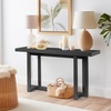 image:imageVINGLI 59 Console Table for entryway Entryway Table Couch Table Behind Sofa for Living Room Hallway Bedroom Entrance BlackBlack