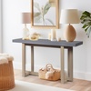 image:imageVINGLI 59 Console Table for entryway Entryway Table Couch Table Behind Sofa for Living Room Hallway Bedroom Entrance BlackGrey