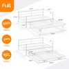 image:imageVINGLI Daybed with Trundle Bed Twin Charging Station and LED LightsHeavy Duty Metal Twin Daybed with Pop up Trundle for Living RoomBedroomGuest Room No Box Spring NeededBlackWhite