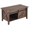 image:imageVINGLI Farmhouse Lift Top Coffee Table Coffee Tables for Living Room with Storage ShelfHidden Compartment Mesa De Centro para Sala Rustic BrownEspresso