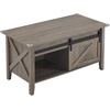 image:imageVINGLI Farmhouse Lift Top Coffee Table Coffee Tables for Living Room with Storage ShelfHidden Compartment Mesa De Centro para Sala Rustic BrownGrey