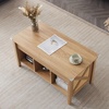 image:imageVINGLI Farmhouse Lift Top Coffee Table Coffee Tables for Living Room with Storage ShelfHidden Compartment Mesa De Centro para Sala Rustic BrownRattan Natural