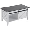 image:imageVINGLI Farmhouse Lift Top Coffee Table Coffee Tables for Living Room with Storage ShelfHidden Compartment Mesa De Centro para Sala Rustic BrownWhite Charcoal