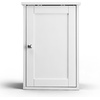 image:imageVINGLI Mirror Medicine Cabinet Wall Mounted Bathroom Storage Organizer Over Toilet with 6 Open Curved Shelves Adjustable Vanity Cupboard with Single Door for Entryway amp Living Room WhiteWhite