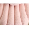 image:imageVINGLI ShellShaped Teddy Fleece Accent Vanity Chair with BackComfy Blue and Gold Desk Chair No WheelsCute Small Pearl Deco PillowGift for GirlsWomenfor MakeupOfficeDiningNailSewingBedroomPink