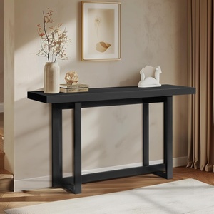 image:imageVINGLI 59 Console Table for entryway Entryway Table Couch Table Behind Sofa for Living Room Hallway Bedroom Entrance BlackBlack