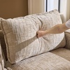 image:imageVINGLI 111 Convertible Modular Sectional SofaComfortable L Shaped Reversible Couch with Ottoman Removable 3 Seater Boneless Modern Couch Durable Chenille Cloud Sofa for Living RoomKhakiChenillebeige