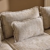 image:imageVINGLI 111 Convertible Modular Sectional SofaComfortable L Shaped Reversible Couch with Ottoman Removable 3 Seater Boneless Modern Couch Durable Chenille Cloud Sofa for Living RoomKhakiChenillebeige