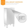 image:imageVINGLI 3 Drawer Dresser with Charging Station Small Dresser Grey Chest of Drawers 315 W Gray Wood Dressers for Bedroom Living Room Hallway Home Office 1575 D x 315 W x 315 HSilver