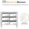 image:imageVINGLI 3 Drawer Dresser with Charging Station Small Dresser Grey Chest of Drawers 315 W Gray Wood Dressers for Bedroom Living Room Hallway Home Office 1575 D x 315 W x 315 HSilver