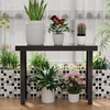 image:imageVINGLI 429 Entryway Table Solid Wood Console Table Narrow Sofa Table Behind Couch Thin for Living Room Entrance Hallway Foyer Bedroom Office Natural WoodBlack