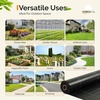 image:imageVINGLI 4300FT Weed Barrier Fabric 32oz Premium Heavy Duty Weed Block Mat Landscape Fabric Woven Geotextile Fabric Durable Weed Control Garden Cloth Ground Cover for Farm Driveway Vegetable3FT300FT