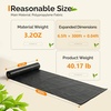 image:imageVINGLI 4300FT Weed Barrier Fabric 32oz Premium Heavy Duty Weed Block Mat Landscape Fabric Woven Geotextile Fabric Durable Weed Control Garden Cloth Ground Cover for Farm Driveway Vegetable65FT300FT