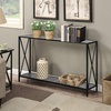 image:imageVINGLI 47 Entryway Table Narrow Console Table with 2Tier Sofa Table Behind Couch Farmhouse Entry Table for Entryway Hallway Living Room Office Grey
