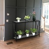 image:imageVINGLI 47 Entryway Table Narrow Console Table with 2Tier Sofa Table Behind Couch Farmhouse Entry Table for Entryway Hallway Living Room Office Grey