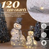 image:imageVINGLI 5FT Pop Up Lighted Snowman Christmas Decorations Outdoor Indoor Prelit 200 Warm White LED Snowman with Broom amp Stakes Collapsible Xmas Yard Lawn Garden Front Porch Patio Holiday DecorDancing 2D Snowman