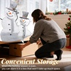 image:imageVINGLI 5FT Pop Up Lighted Snowman Christmas Decorations Outdoor Indoor Prelit 200 Warm White LED Snowman with Broom amp Stakes Collapsible Xmas Yard Lawn Garden Front Porch Patio Holiday DecorDancing 2D Snowman