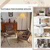 image:imageVINGLI Chenille MidCentury Modern Accent Chair Set of 2 Cute Reading Arm Chair with Cushion amp Lumbar Pillow amp Solid Wood Frame for Lounge Living Room Reading Room Bedroom EspressoEspresso