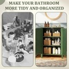 image:imageVINGLI Green Bathroom Storage Cabinet Free Standing Wooden Floor Cabinet with Doors amp Shelves Accent Sideboard Organizer for Kitchen Living Room 236 WGreen