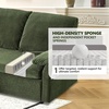 image:imageVINGLI Sectional Sleeper Sofa with Pull Out Couch Bed 111 Inch UShaped Convertible Sofa Bed 7 Seat Modular Sectional Couches for Living Room with Storage Chaise USB Charging Side PocketsGreen