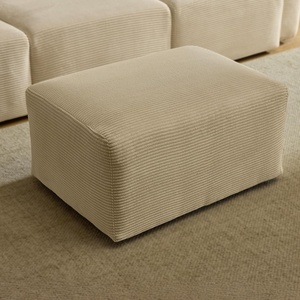 image:imageVINGLI 111 Convertible Modular Sectional SofaComfortable L Shaped Reversible Couch with Ottoman Removable 3 Seater Boneless Modern Couch Durable Chenille Cloud Sofa for Living RoomKhakiKhaki