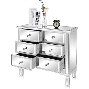 image:imageVINGLI 3 Drawer Dresser with Charging Station Small Dresser Grey Chest of Drawers 315 W Gray Wood Dressers for Bedroom Living Room Hallway Home Office 1575 D x 315 W x 315 HSilver