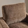 image:imageVINGLI 360 Swivel MidCentury Modern Accent Armchair with DoubleLayer Seat Cushions Comfy Single Square Sofa Upholstered Club Chair for Living RoomBedroom Reading Room Chenille Khaki